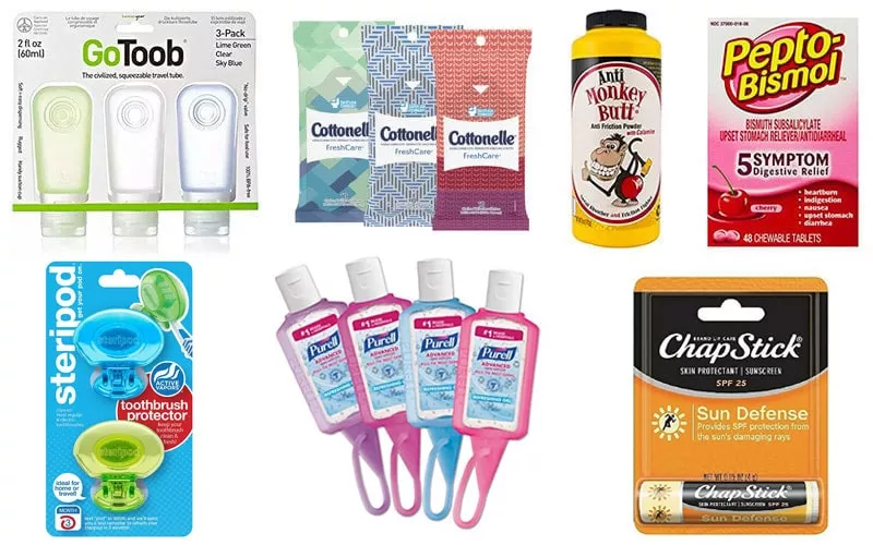 Hostel Packing List | Personal Care Items