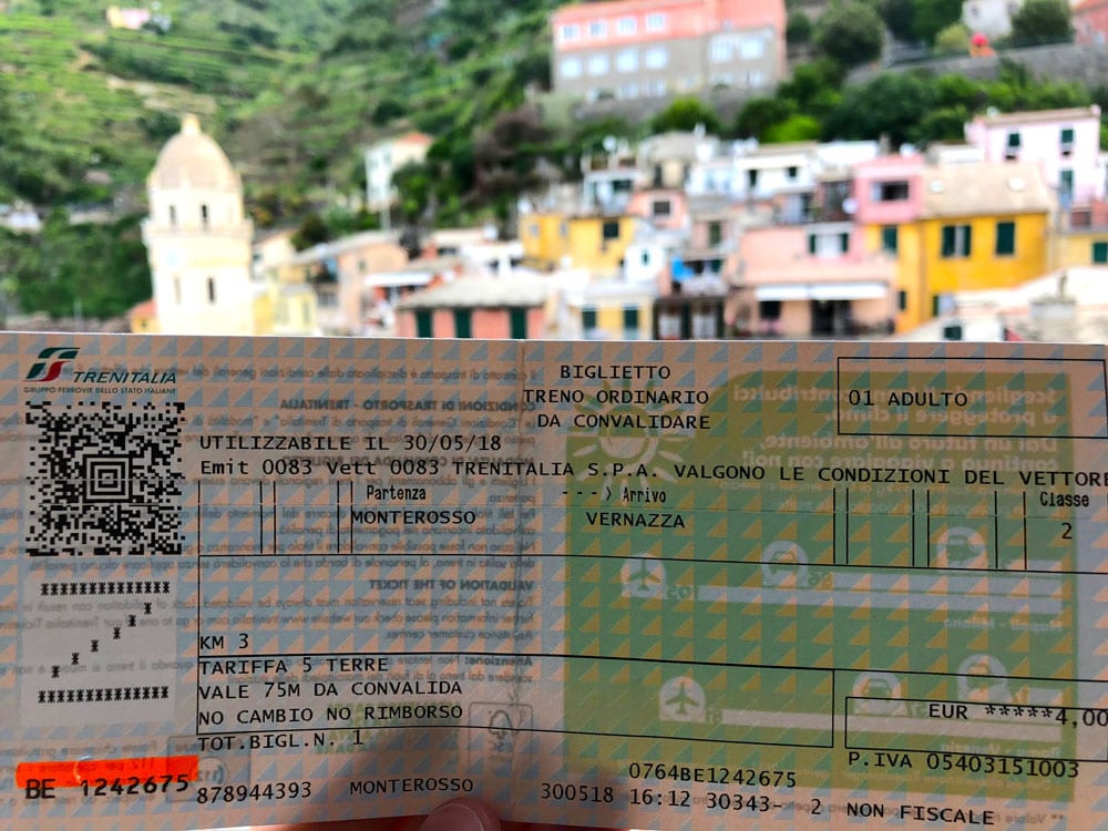 buying Italy train tickets