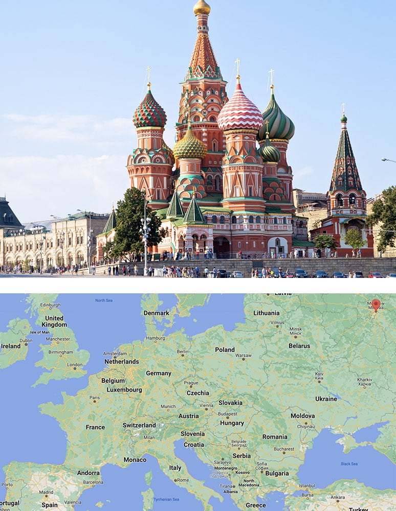 most visited cities europe moscow