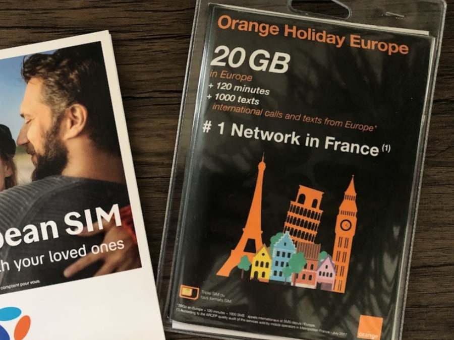 My thoughts after using the Orange Holiday Europe SIM card while traveling in Europe