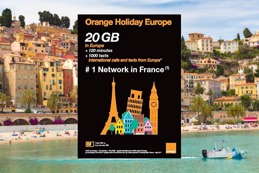 best esim france orange holiday europe