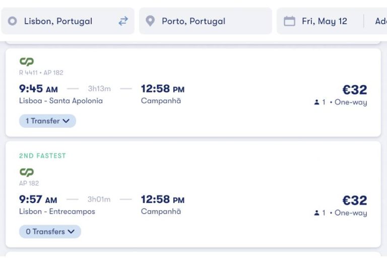 How to Buy Train Tickets In Portugal (2023) Guide to Portugal Train