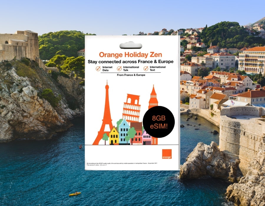 Best eSIM Croatia - Orange Holiday Zen eSIM