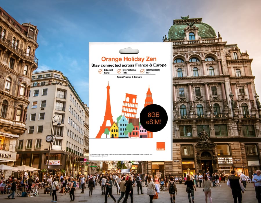 Best eSIM Austria - Orange Holiday Zen eSIM Prepaid Data Plan